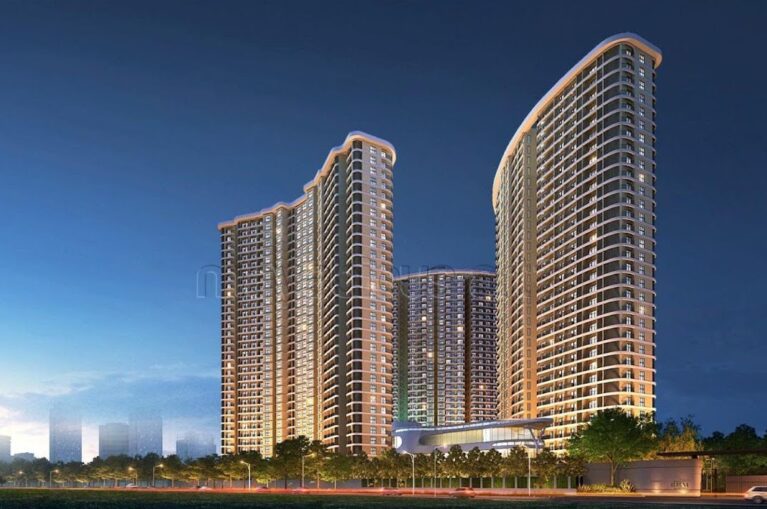Aluminium formwork used in high-rise residential construction project by MDFS Formwork.
