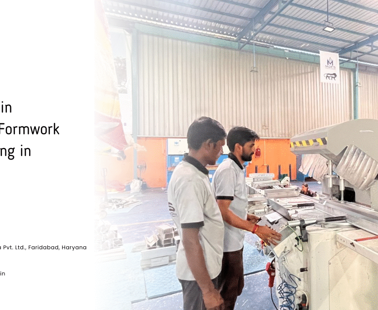 Innovations in aluminium formwork manufacturing in 2026 showcasing advanced machinery used by aluminium formwork manufacturers