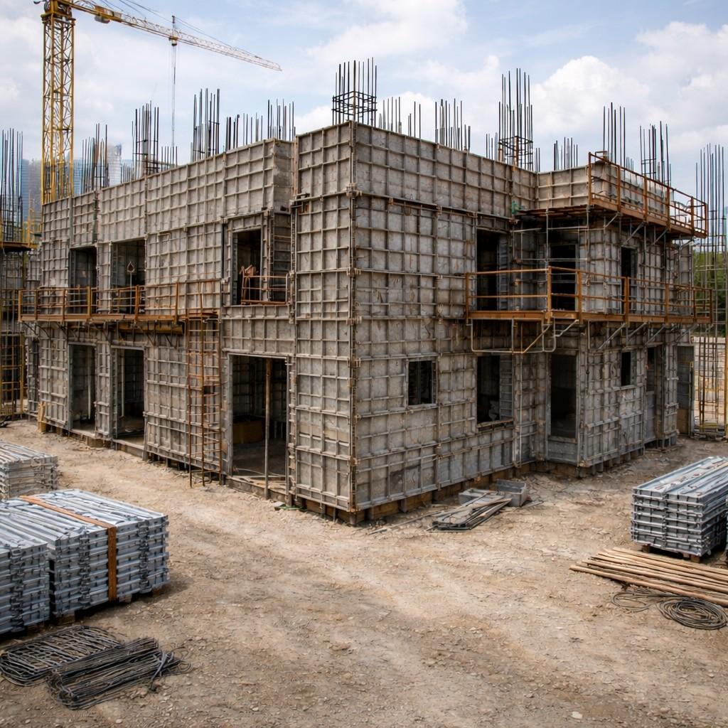 MDFS Aluminimum Formwork - for Monolithic Construction