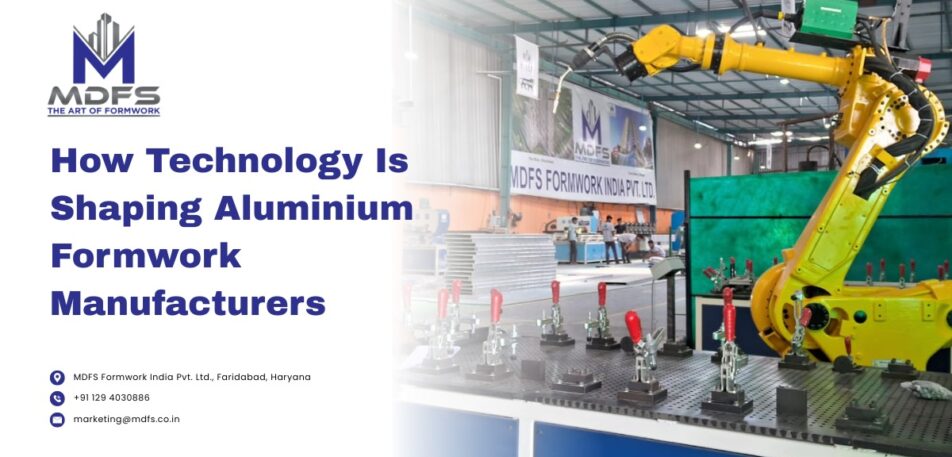 Aluminium formwork manufacturing unit with robotic automation technology